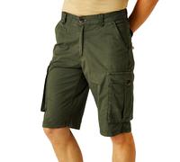 (40, Dark Khaki) Regatta Mens Shorebay Vintage Cotton Outdoor Walking Hiking Cargo Shorts