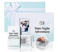 40 Date Ideas for Couples Date Night - Unique Scratch Off Date Night Games for Couples with Adventure Photo Album Book, Romantic Newlywed and Wedding Anniversary Couples Gifts for Him and Her