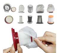 40 disposable vacuum cleaner filter cartridges, suitable for general handheld vacuum cleaners, size 7 * 10 * 10 cm (40 cartridges).