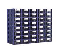 40-Drawer Plastic Storage Cabinet for Small Parts Organization - Ideal for Garage, Workshop, and Craft Room Tool Organization
