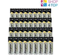 40 ENERGIZER AA ALKALINE LR6 BATTERIES 1.5V INDUSTRIAL MIGNON MN1500 AM3 E91 NEW