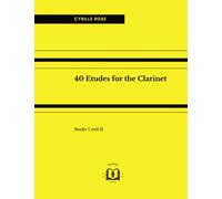 40 Etudes for the Clarinet (Music for Clarinet)