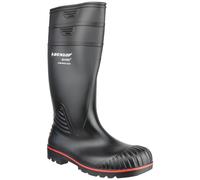(40 EUR, Black) Dunlop Acifort Unisex Heavy Duty Full Safety Wellington Boots A442031