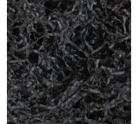 40 Grams of Extra Soft Shredded Tissue Paper - Select Your Colour - Luxury Hamper Shred Gift Packaging (Black)