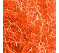 40 Grams of Orange Extra Soft Shredded Tissue Paper - Luxury Hamper Shred Gift Packaging