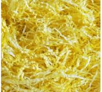 40 Grams of Yellow Extra Soft Shredded Tissue Paper - Luxury Hamper Shred Gift Packaging
