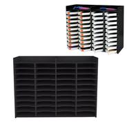 40 Grids Diamond Painting Tray Organizer Holder Drill Pen & Multi-Boat Tray Storage Rack Art Diamond Painting Accessories Kits, for Big Size Trays, Black