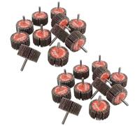40 Grit 50mm Flap Wheel Disc Abrasive Sanding Pads for Drills 6mm Shank 20 Pack