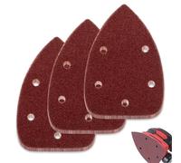 40 Grit Mouse Detail Sander Paper, 10PCS Size:140mm x 90mm 5 Holes Sand Paper Pad, Suitable for Electric Sanders and Mini Sander.