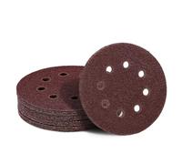 40 Grit Sanding Discs Sandpaper, Jamiikury 5 Inch Orbital Sander Sandpaper Hook and Loop Sanding Pads Round Sand Paper - Pack of 20