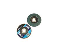 40 Grit Zirconium Oxide Flap Disc - 115mm zirconium flap sanding grit oxide grinder bluespot discs 40120 grinding angle 60 80