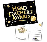 40 Head Teacher's Award Childrens Pupils Teachers School Praise Reward Postcards Notes Home A6 Primary Teaching Services