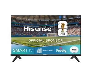 40" HISENSE A4Q LED Full HD HDR Smart TV with Freely - 40A4QTUK, Black
