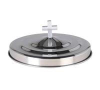 40 Hole Communion Tray Lid Nonrust Steel Cover Securely Fit Standard Trays For Sanitary Worship Service Essential Hygienic Sacramental Tray Cover