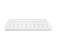 40 - Hole Silicone Ice Ball Tray | Make Round Ice Cubes for Whiskey/Cocktails Immediately | Easy Release & Dishwasher Safe | Food Grade Flexible Tray for Party Bar Home (Transparent Color)