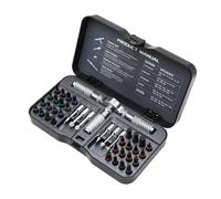 40 in 1 Magnetic Ratchet Screwdriver Set, Bi-Directional Rotation Control, 40 Pieces, DI-Y Ratchet Mini Screwdriver Set, Precision Repair Tool with Case, for Electricians, Industrial