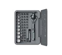 40 in 1 Ratcheting Screwdriver Set Steel Multiple Tool for Home Bike Extendable Handle 28pcs Bit Multifunction Ratchet Wrench Kit