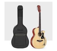 40 In Beginner Acoustic Classical Guitar, Adult Cutaway Acoustic Guitarras Starter Set Bundle With Padded Gig Bag, Strap, Capo, Strings, Picks(Natural)