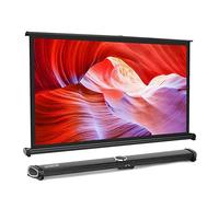 40 inch 16:9 Mini Table Projector Screen Matt White Portable Tabletop Projection Screen for LED/LCD/DLP projectors