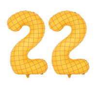 40-Inch Large Number Balloon Toy Inspired Story Matte Yellow Birthday Balloon Western Rodeo Party Supplies Boy Girl Story Anniversary Kids Birthday Party Cowboy Farm Themed Baby Welcome Decorations