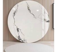 40" Large Marble Lazy Susan - Elegant Rotating Round Serving Tray for Dining Table & Kitchen Perfect for Parties & Family Dinners Stylish Black & White Design (100cm)