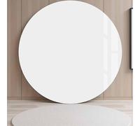 40" Large Marble Lazy Susan Turntable - 24" Round Rotating Serving Tray for Dining Table Kitchen Centerpiece Party & Family Dinners - Elegant Glossy White Finish 80cm/32 Diameter