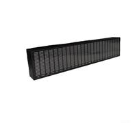 40 LED Audio for Spectrum Visualizer, Sound Activated Music Rhythm Light with 6 Modes, USB Powered for Car PC Desktop Black & White(Black)