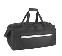 40 Litre, 22 Inch Duffle Bag for Women Men Travel; Large Duffel Bag with Shoulder Strap, Sections (Black)