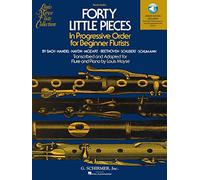 40 Little Pieces In Progressive Order. Flute And Accomp.. Book and Part(s) (Louis Moyse Flute Collection)