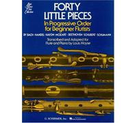 40 Little Pieces in Progressive Order (Louis Moyse Flute Collection) unknown Edition by unknown (1986)