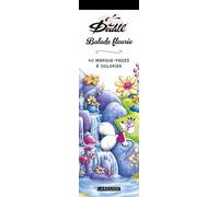 40 Marque-Pages Diddl Balade fleurie: 40 Marque-pages à colorier