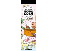 40 Marque-Pages - Petites boutiques cosy: 40 marque-pages à colorier