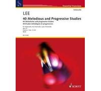 40 Melodious and Progressive Studies op. 31 Vol. 2 cello (intermediate) Lee Nos.