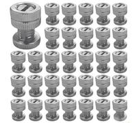 40 Metal Split Bolt Electric Fence Connectors, High Voltage Ready, Robust, 16 X 13 X 3 Cm