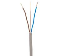 (40 metre) 1mm Twin and Earth 6242Y FlatGrey Electric Cable