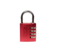 (40 mm, Red) Abus Mechanical 145 Series Aluminium Combination Padlock