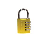(40 mm, Yellow) Abus Mechanical 145 Series Aluminium Combination Padlock