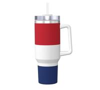 40 OZ Dutch Flag Ice Bully Cup Sturdy and Durable Sturdy for Outdoor Sports Commuting Camping Work Use