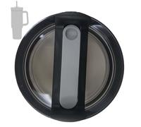 40 OZ replacement lid Compatible for Stanley H2.0, Spill and Splash Proof Tumbler Lids for Stanley Cup and More Coffee Cups - Perfect for Travel, Home and On-The-Go Use (Black3)
