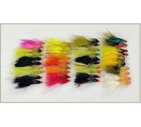 40 Pack Damsel Lures, Mixed Sizes, fly fishing