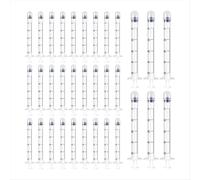 40 Pack Disposable Vaginal Cream Applicators, Lube Injector Syringes, Fits Preseed, Suppository, Lub-RIC-Ants, Premarin