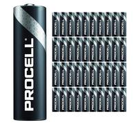 40 Pack - Duracell Procell AA Batteries | 1.5V Industrial Power Alkaline Battery | Home or Office Use | Car Air Freshener Promo Pack | Reliable Long