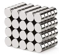 40 Pack Extra Strong Magnets 6mm X 3mm, Neodymium Magnet for White Board, Fridge, Pin Board and DIY Picture