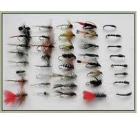 40 Pack Mixed Trout Flies, Mixed Sizes, see description, fly fishing