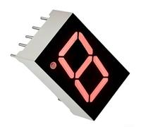 40 Pack Multi-Size Red 1-Digit LED Tube, 0.3/0.39/0.5 Inch 7 Segment Display Common Cathode Anode, Replacement Digital Screen for Clock Counter Voltage DIY Projects(0.5in Common Cathode)
