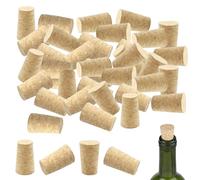 40-Pack Natural Corks - Wine Bottle Corks for Crafts, Decor, and Bottles - Perfect for DIY Projects, Wine Storage