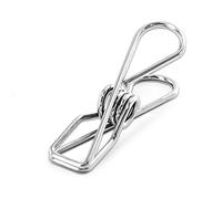 40 Pack Stainless Steel Small Clothes Pins Durable Clothes Pegs Multi-Purpose Metal Wire Utility Clips for Laundry Home Kitchen Outdoor Travel Office