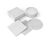 40 Pack Strong Double Sided Tape Heavy Duty, Waterproof Adhesive for Outdoor & Household Mounting, Double Sided Sticky Pads, Heavy Duty Foam Pads, Waterproof (Square, Circle - 20mm x 20mm)