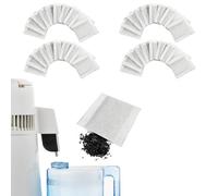 40 Packs Charcoal Filters Bags for Water Purifiers, Carbon Filter Odor Absorbing, Coconut Shell Activated Carbon Filter Sachets, Activated Carbon Filter for Most Countertop Water Distillers (40 Pcs)