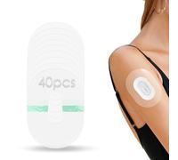 40 Packs Dexcom G6 Adhesive Patches Waterproof - Dexcom G6 Patches Glucose Sensor Covers Protection by YOUSHARES (Transparent)